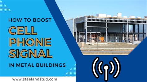 how to increase cell signal inside a metal house|metal cell phone signal booster.